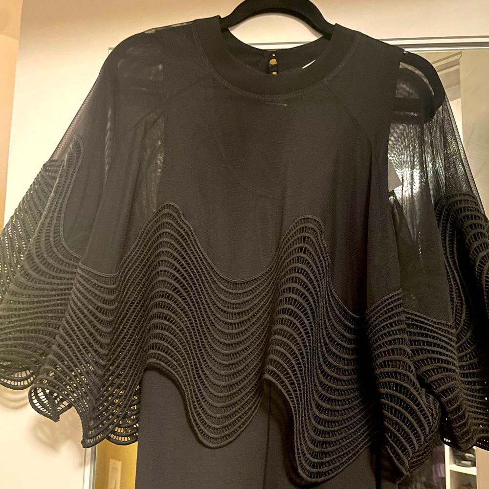 Joseph Ribkoff Sheer Topper Size 14 NWT